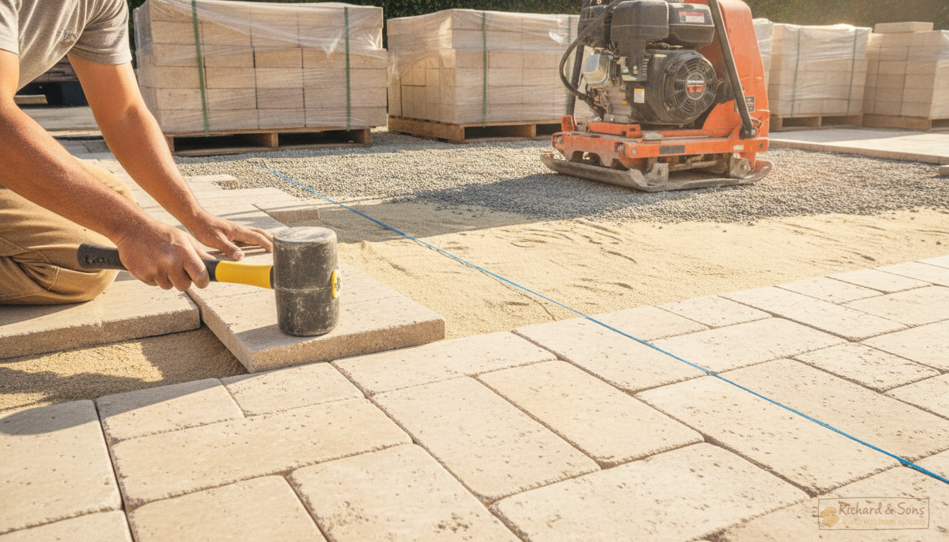 Driveway Paver Installation
