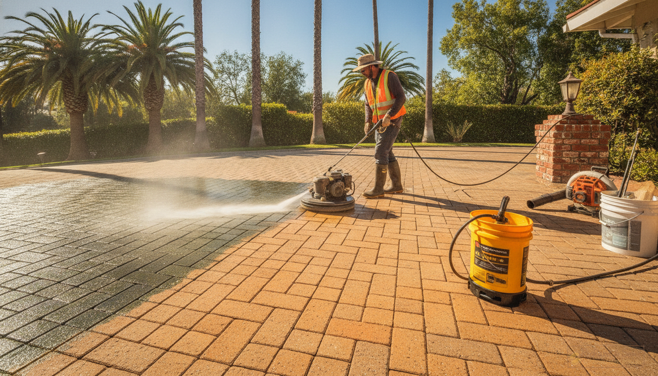 Paver Sealing & Restoration